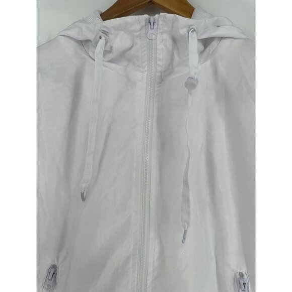 Zyia Bomber Jacket White Packable Women’s S Read - Picture 6 of 11
